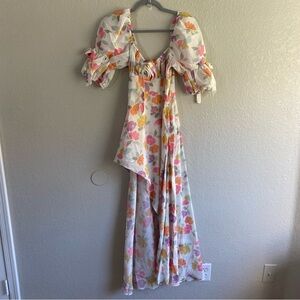 For Love & Lemons Petal Midi Dress